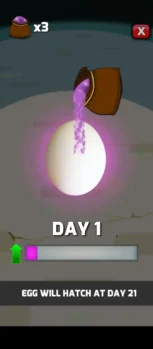 Manok na pula egg hatch